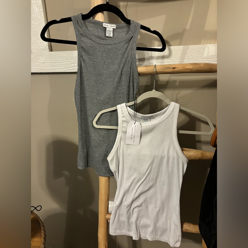 2 Tanks / Hick Neck / 1 New with tags!!